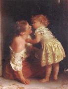 John Morgan Kiss me oil painting reproduction